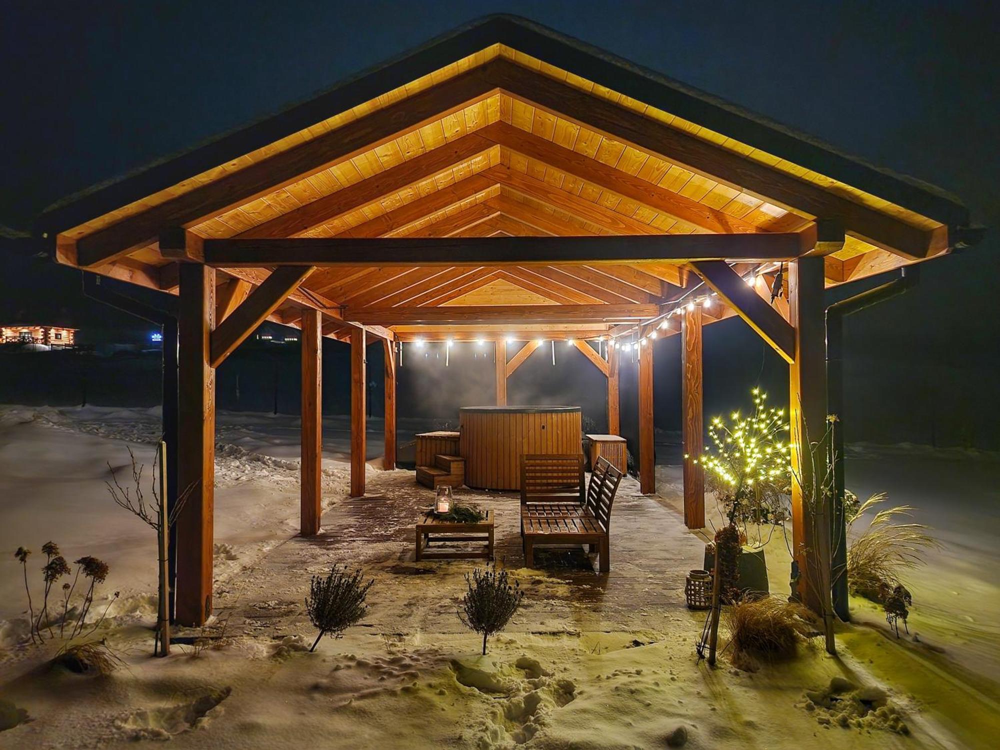 Lackowa Chill And Rest Dom Z Balia Krynica Zdroj Uscie Gorlickie Esterno foto